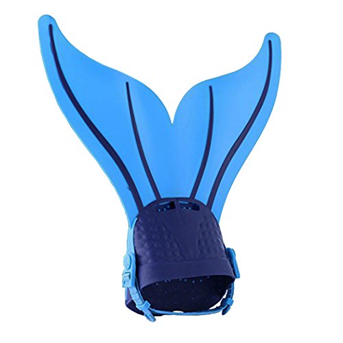 shepretty Monopalme Queue de Sirène Nageoires Plongée Natation pour Enfant