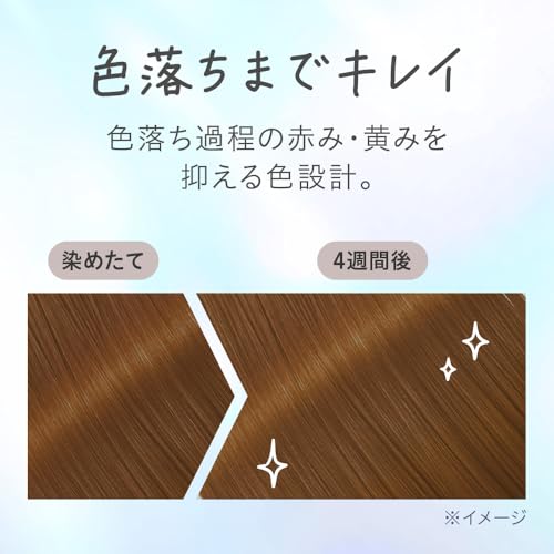 Liese Creamy Color Gel Hair Dye – Latte Greige | Japanese Greige Beige Hair Color | Long-Lasting Vibrant Shade with Shine & Smooth Finish | Kao Japan – Bild 6