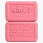 Aksoy 140g Salicylic Acid Soap Bar, Antibacterial & Antifungal Bar for Acne, Blackhead Removal, Face & Body Cleansing, Facial Cleanser, Exfoliating Face Wash, Spot Treatment, Pore Minimizer