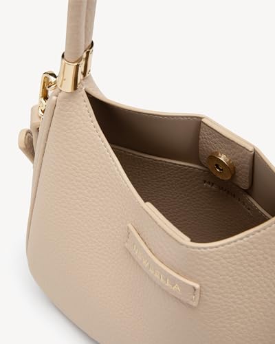Image of NEWBELLA Hobo Purse, PU Leather Shoulder Bag, Tote Handbag for Work and Travel (Apricot Handbag)