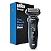 Braun Series 5 Regolabarba Uomo, Rasoio Elettrico Barba, EasyClean, Wet&Dry, Ricaricabile, Rasoio A Lamina Senza Fili, Idea Regalo, 51-B1000s Blu immagine