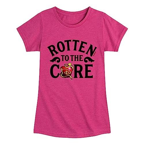 Disney - Descendants - Rotten to The Core - Toddler and Youth Girls Short Sleeve Graphic T-Shirt