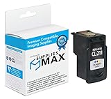 SuppliesMAX Remanufactured Replacement for Canon PIXMA iP-2700/MP-230/250/280/490/MX-320/350/420 Color Standard Yield Inkjet (244 Page Yield) (CL-211) (CL-511)