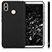 kwmobile TPU Silicone Case Compatible with Xiaomi Mi Max 3 - Soft Flexible Protective Phone Cover - Black Matte
