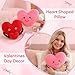 Imagen de Xfrog Peluche de corazón Rosa para San Valentín