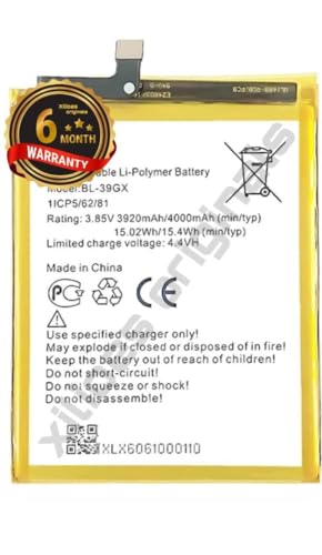 Image of BL-39GX Battery for Infinix Hot S3 X573 / X573B Hot 6 pro & X608 (4000mAh) Battery with 6 Month Warranty** (V107)