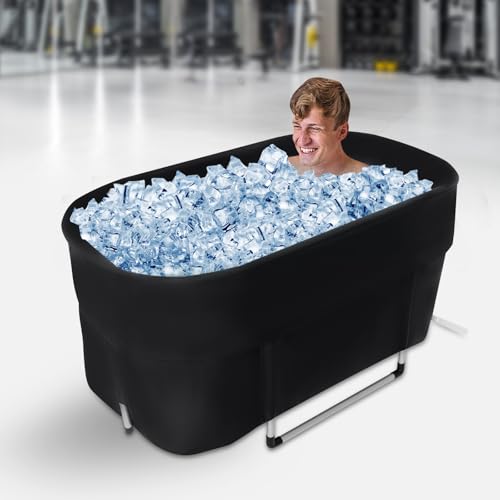 Bañera plegable para espacios reducidos con drenaje y soporte de 150 kg 4