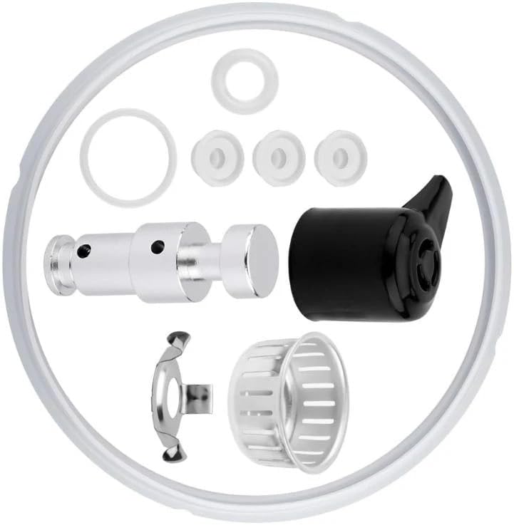 Electric Pressure Cooker Valves Cooker Replacement Set Pressure Valves Compatible with 8QT