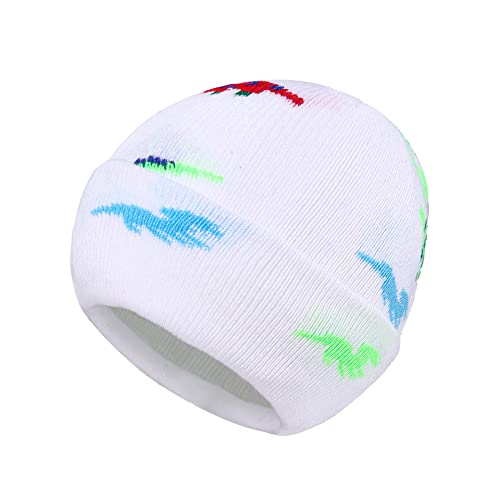 yoarmyt Kinder Wintermütze Schal Handschuhe,Mädchen Set Strickmütze Babymütze,Kinder Mütze Warme Winter Beanie Hut Handschuhe Runder Schal Set für 1-8 Jahre Jungen Mädchen (D-Hut01) Cover