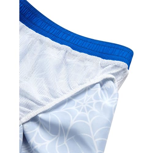 Image of Marvel Boys Rash Guard Set 2 Piece Hulk Spiderman Swim Shirt & Swim Trunks