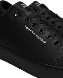 Tommy Hilfiger Męskie Core Low Top Leather Vulcanized Sneakersy, Czarny, 41 EU