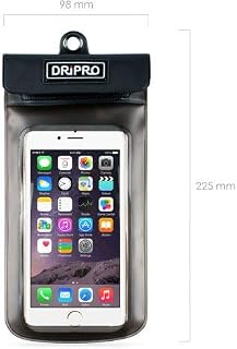 Navitech DRIPRO Waterproof Phone Case Designed Compatible with iPhone X/iPhone 8