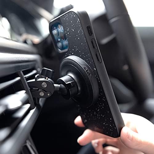 Mous - MagSafe Compatible Car Vent Mount Compatible with iPhone 14/13/12 Series Phones - MagSafe Car Mount iPhone Car Holder