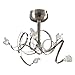 PLC Lighting 6049 SN 5 Light Ceiling Light Ribbon Collection