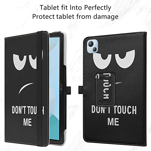 LiuShan Case for Blackview Tab 13 Case,PU Leather Slim Folding Stand Cover for Blackview Tab 13 10 Inch Tablet case(Not Fit Other Tablet),Don't Touch - Image 4