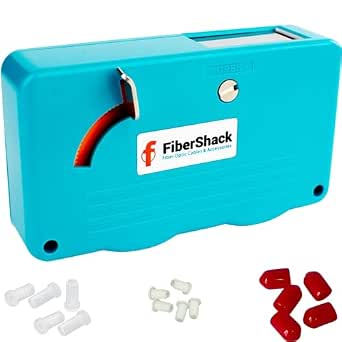 Fibershack Fiber Optic Cleaning Box with 1.25mm LC and 2.5mm SC Connectors
