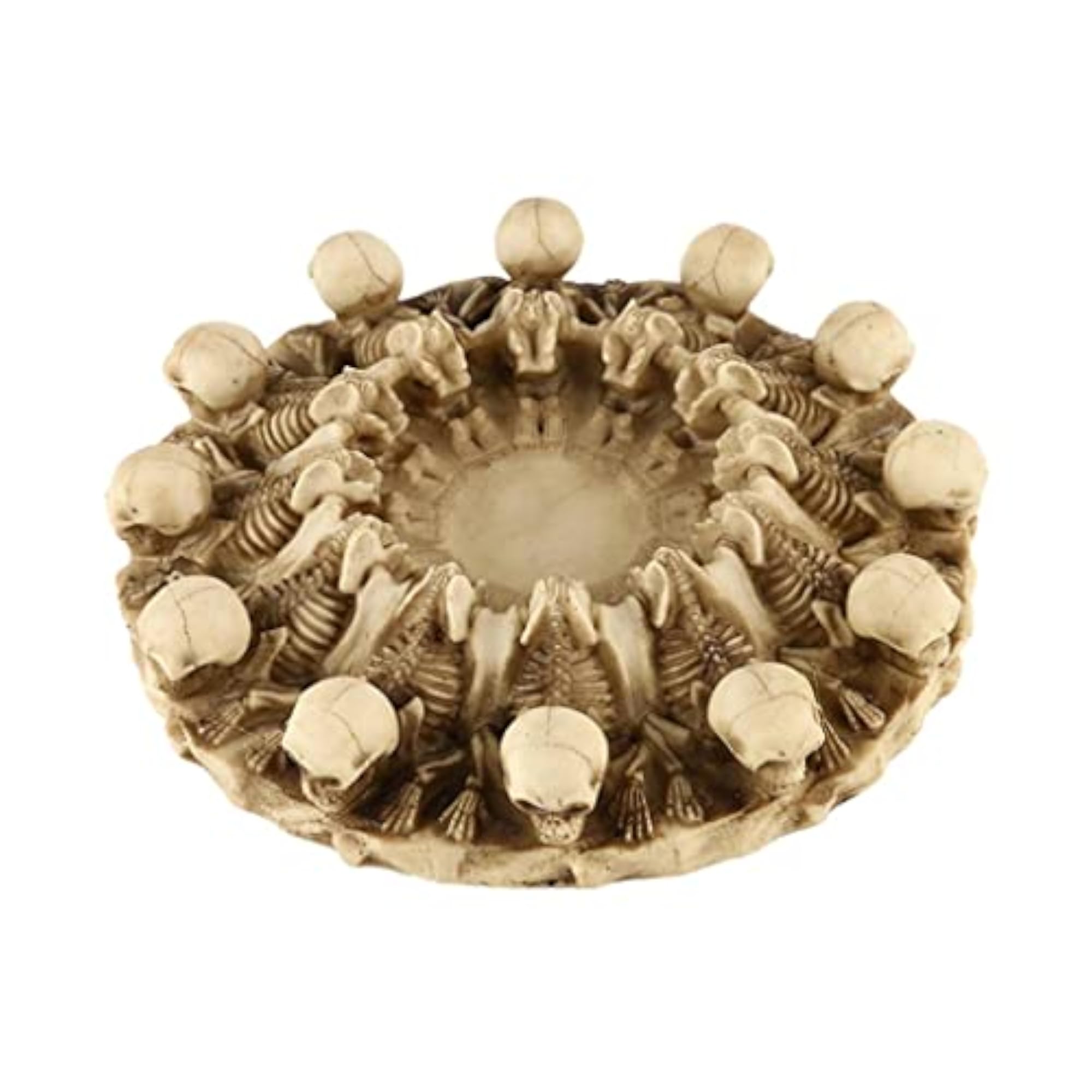 Human Skull Head Ashtray Container Replica