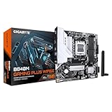 GIGABYTE B840M Gaming Plus WIFI6E Mainboard – AMD Ryzen 9000 CPUs, 8+2+2-Phasen-VRM, bis zu 8200 MHz DDR5 (O.C.), 2× PCIe-4.0-M.2, Wi-Fi 6E, 1-GbE-LAN, USB 3.2 Gen 2