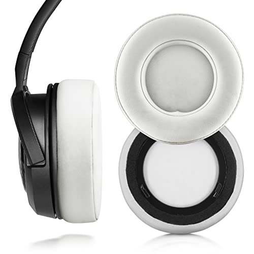 Upgrade Thicker Earpads - Ear Cushion Compatible with Corsair Virtuoso RGB Wireless SE Gaming Headset, Replacement Ear Pad for earpads for Headset. (White)