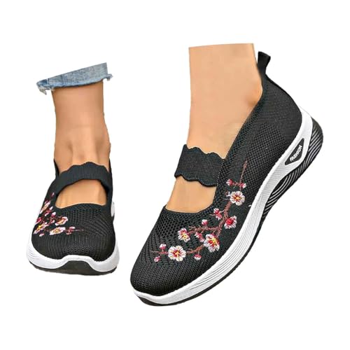 Leichte Sommerschuhe Damen, Sneaker Damen Diabetiker Schuhe Vermascht...