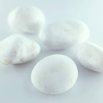 白玉 TAIKOH 高級白玉石 白仙 1分 3-6mm 10kg 化粧砂利 ホワイト 白