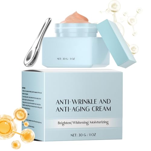 Crema Facial para Mujeres, Hidratante Diario Para Rostro, 30g Crema Unificante De Absorción Rápida Para Piel Seca, Grasa y Sensible
