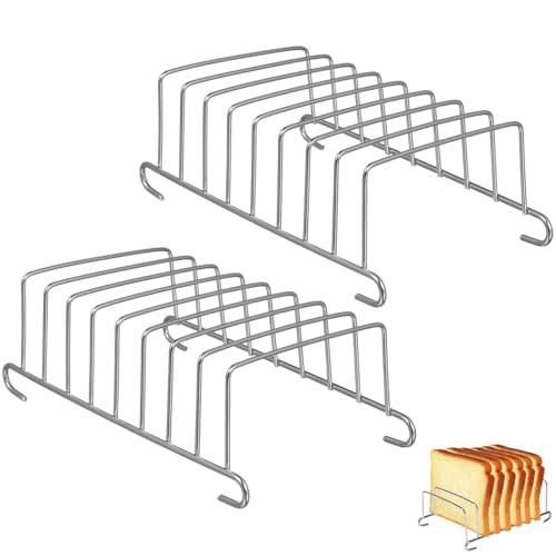 2Pz Supporto per Toast Friggitrice Ad Aria da Forno Cremagliera Affett...