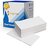 American Homestead Linen Feel Guest Towels Disposable Cloth Like Paper Hand Napkins Soft, Absorbent, Paper Hand Towels for Kitchen, Bathroom, Parties, Weddings, Dinners or Events (White, 200)