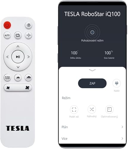 TESLA RoboStar iQ100 Robot Vacuum — nuotrauka 4