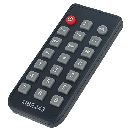 Replacement Remote Control fit for Pyle Wireless BT Streaming Home Audio Source Amplifier/Public Address Amplifier PDA65BU PDA6BU PDA7BU PTA66BT PTA44BT PMSA126BU PFA6000BU PPRE70BT
