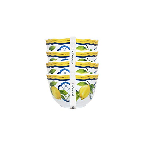 Le Cadeaux Melamine Dessert Bowl Set of 4, Palermo