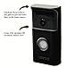 Silicone Skin Case Cover Compatible with Ring Video Doorbell (1st Generation) and All-New Ring Battery Doorbell (2024 Release) – Durable Weather, UV & Rain Protection - Black