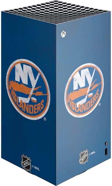 Skinit Decal Gaming Skin Compatible with Xbox Series X Digital Edition Console - Officially Licensed NHL New York Islanders Distressed Design