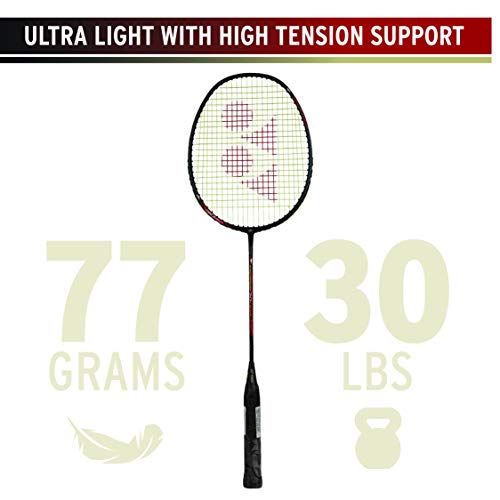 Image of Yonex Nanoray Light 18i Graphite Badminton Racquet with Free Full Cover (77 Grams, 30 lbs Tension) & Nanoray 70 Light Graphite Badminton Racquet with Full Cover (77 Grams, 30 lbs Tension)