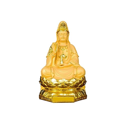 Statue de Bouddha en résine TUSUOD pour décoration de maison zen