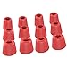 New bee [6 Pairs] Earphone Tips 12pcs Premium Replacement Earbud Tips Blocking Out Ambient Noise Memory Foam Earbuds Inner 4.9mm for Headphones with 5mm-7mm Tips (Red, S/M/L)