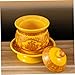 CONGARTENO Taza Guanyin Pequeña Amarilla con Diseño Auspicioso Resistente y Decorativa para Rituales Budistas Fengshui Regalo y Adoración Templos y Zen Imagen de CONGARTENO Taza Guanyin Pequeña Amarilla con Diseño Auspicioso Resistente y Decorativa para Rituales Budistas Fengshui Regalo y Adoración Templos y Zen