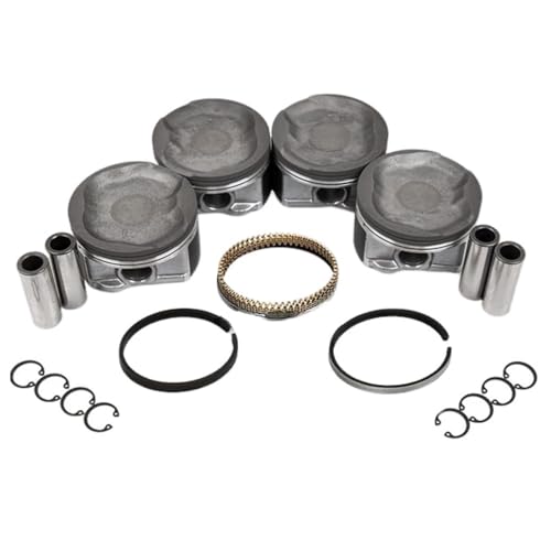 Pistones de motor para Tacoma 2.7L con diseño de alta precisión y resistencia superior DOHC 16V