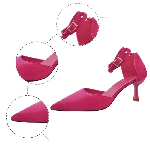 Elegant Women's Stiletto Heels Pointed Toe Dress Shoes for Wedding Party Daily Wear Comfortable Slip On Fashion2