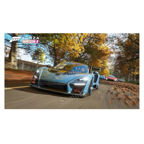Senna In Forza Horizon HD Car Poster 18x24