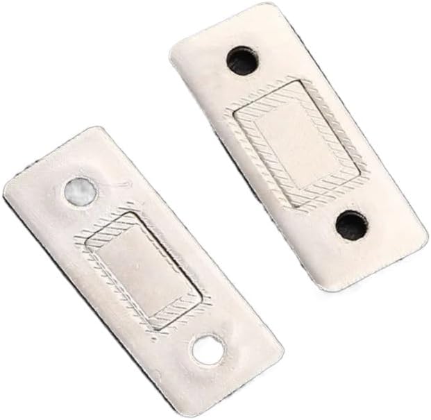 Magnetic Cabinet Catches Ultra Thin Door Strong Magnets Stopper Invisible Adhesive Drawer Magnet Lock for Kitchen Closet Closer(10pcs)