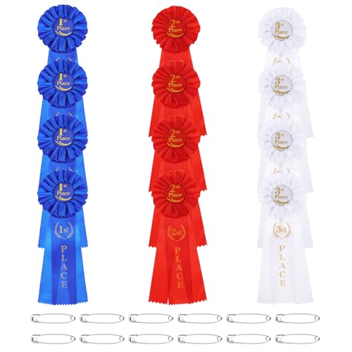 Ruban de reconnaissance bleu rouge blanc PATIKIL pour gagnant de compétition sportive