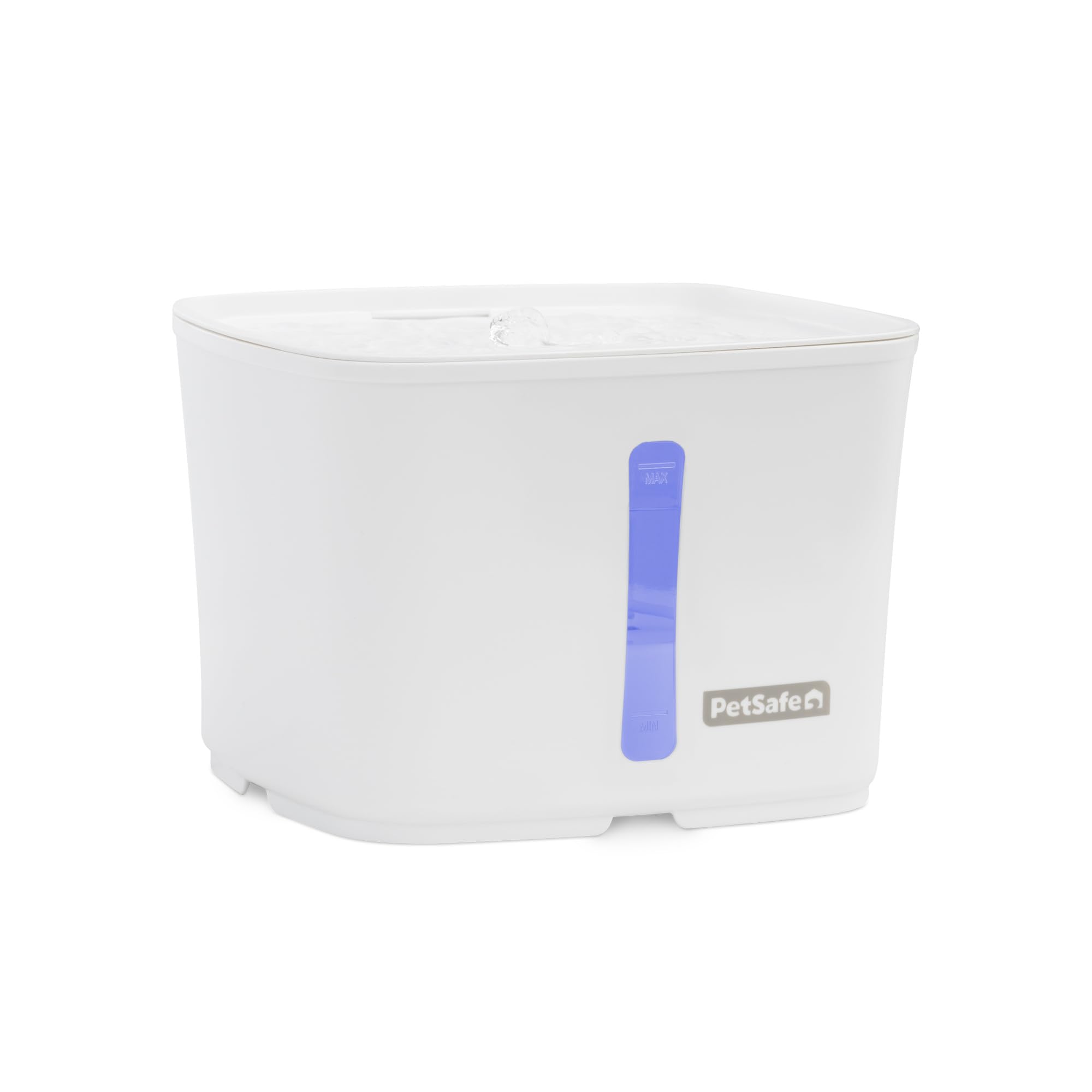 Fontana per animali domestici PetSafe Viva per gatti e cani di piccola taglia, 1,​8 l, fontana per gatti da interno con pompa silenziosa, lavabile in lavastoviglie, facile pulizia, filtri inclusi