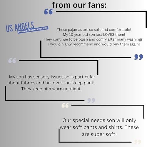US Angels 3팩 남아용 파자마 팬츠 - 아동용 부드러운 저지 니트 또는 마이크로플리스 PJ 하의 - 남아용 잠옷, 사이즈 7-20 — 사진 7