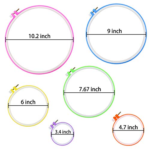 Similane Embroidery Hoops (6 Pieces) - Image 7