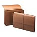 5 1/4" Exp Partition Wallet, Cord, 6-Pocket, Legal, Redrope Printed