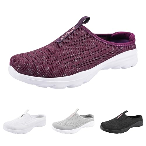 Pantoufles fermées légères contre la fatigue plantaire pour femme
