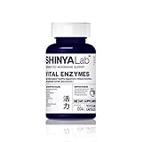 SHINYALab – Vital Enzymes – Digestion Aid – Natural Gut Health Supplement – Improved...