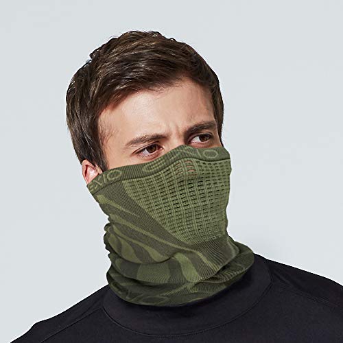 Image of EXIO Winter Neck Warmer Gaiter /Balaclava (1Pack or 2Pack) - Windproof Face Mask for Ski, Snowboard