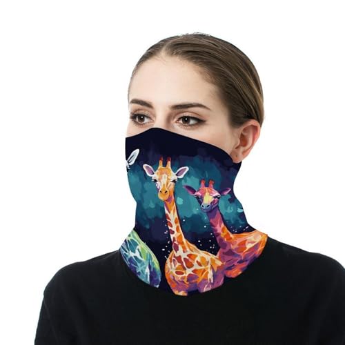 Neck Gaiter Face Mask Men Women, Compass Wind Road Map Face Mask Scart Cover for Dust Wind Sun Protection4